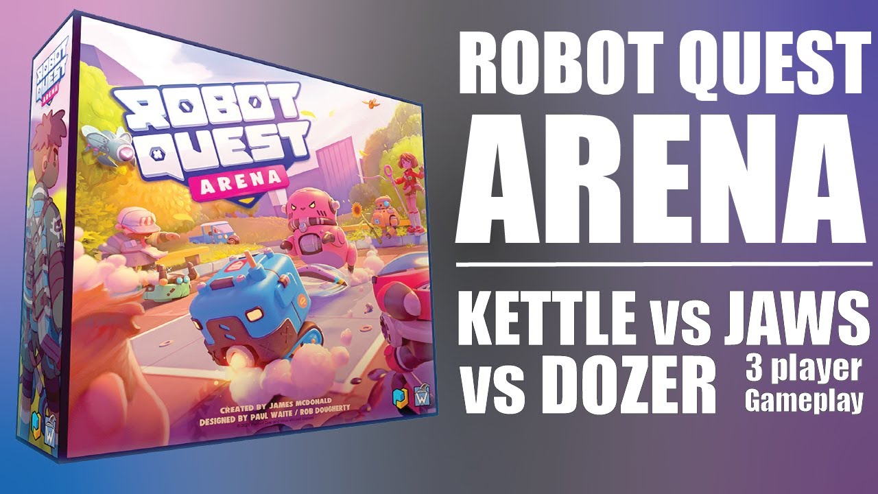 Robot Quest Arena | Kickstarter Expansion Bot Battle | Wise Wizard Games