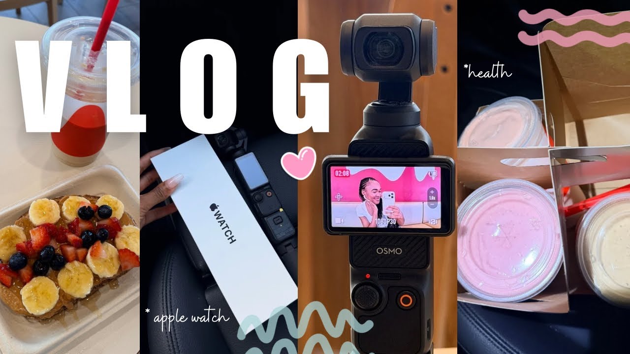 RUN ERRANDS WITH ME surprising friends at the park, going to smoothie king, & buying an Apple Watch?