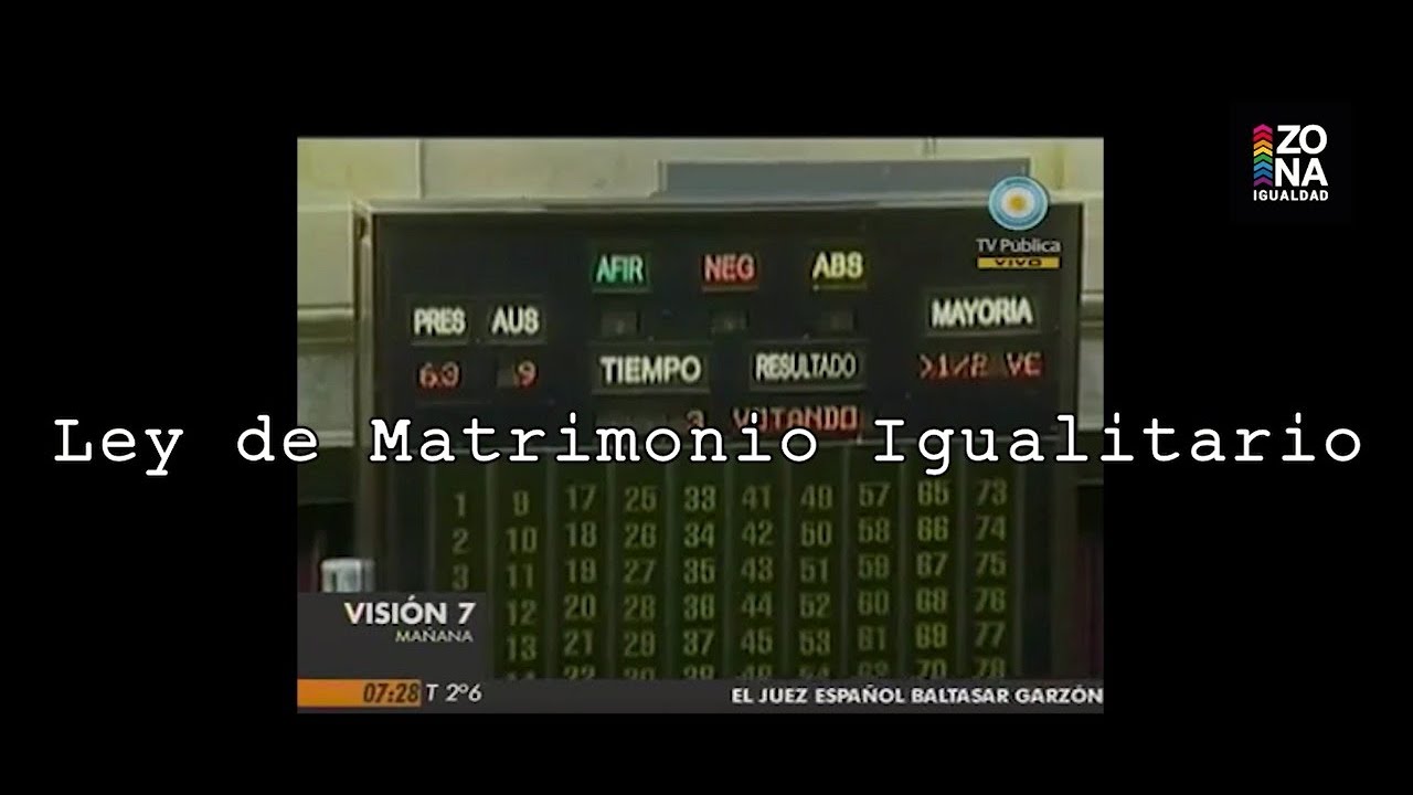 &iquest;C&oacute;mo fue la aprobaci&oacute;n de la Ley de Matrimonio Igualitario?