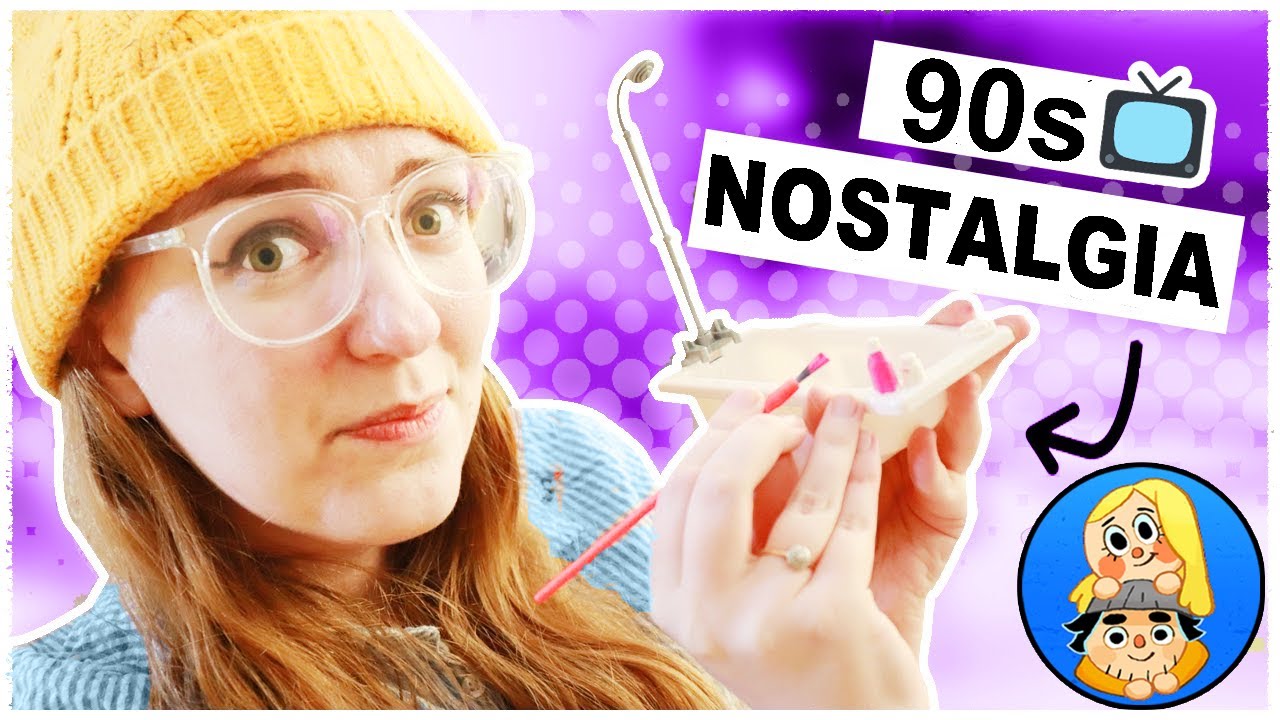 I Found a 90s Mini Bathroom CRAFT KIT.. and Renovated It?! 🛁✨
