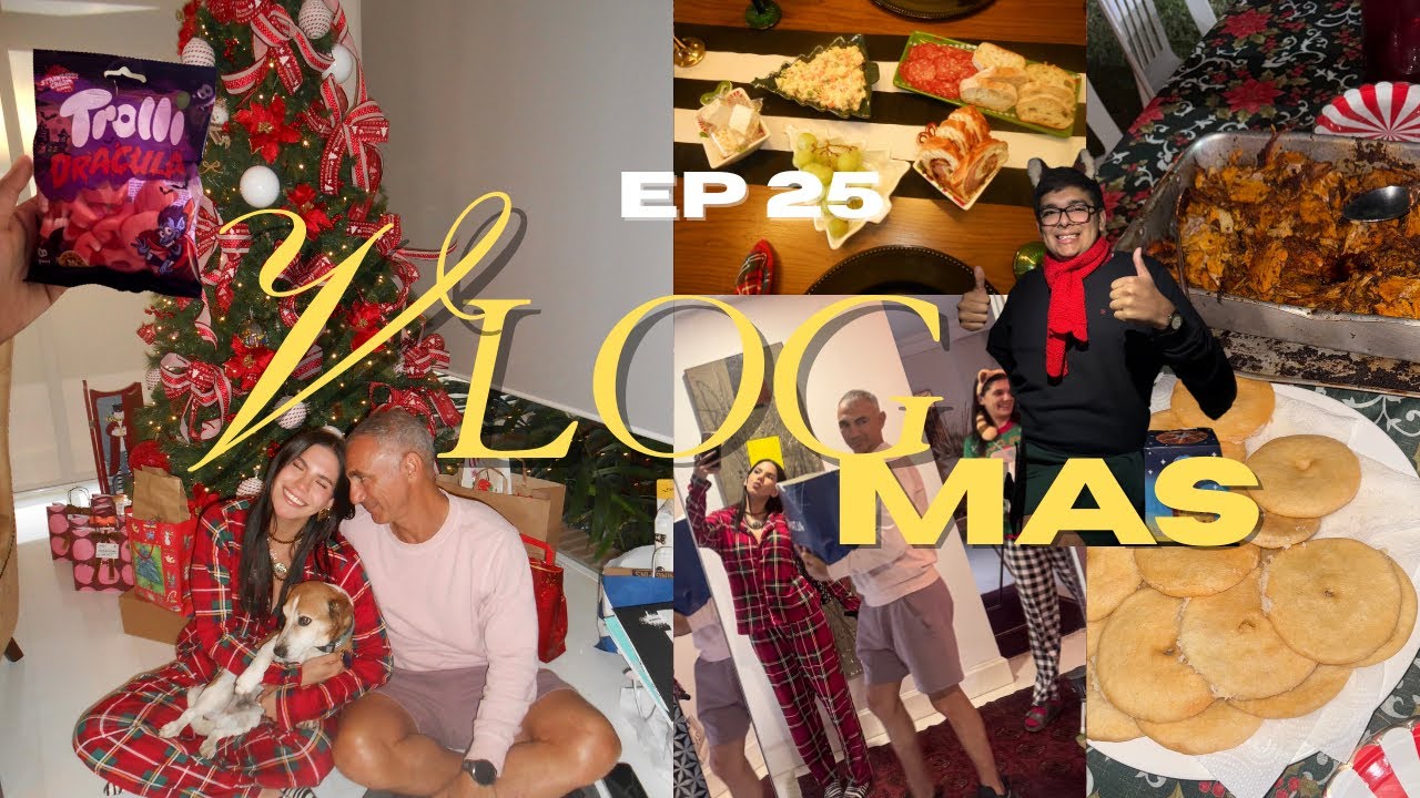 VLOGMAS #25 - recalentado, regalos & familia 