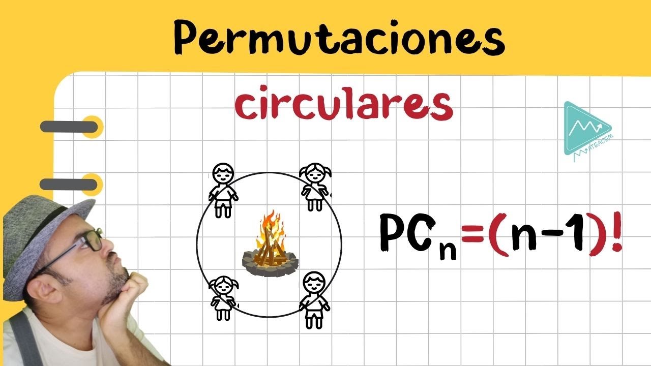 Permutaciones Circulares - La MEJOR explicación