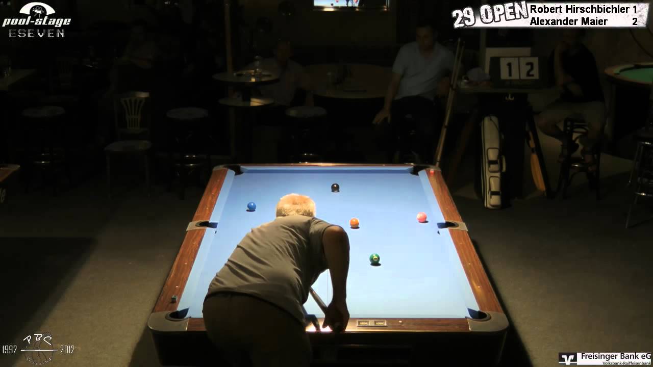Twenty Nine 9-Ball Open 2012, 04 Hirschbichler-Maier, Pool-Billard