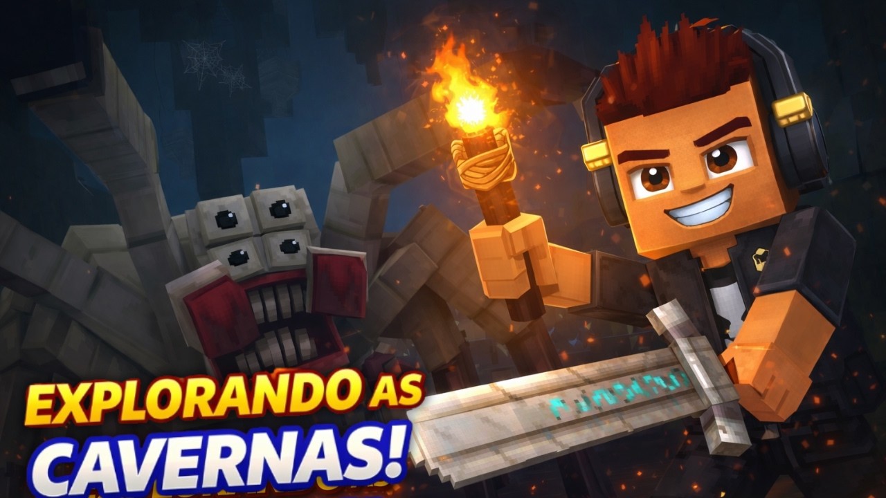 EU NÃO DEVIA TER DESCIDO AQUI! | Hytale: Em Busca Do Mundo Perdido - Episódio 2