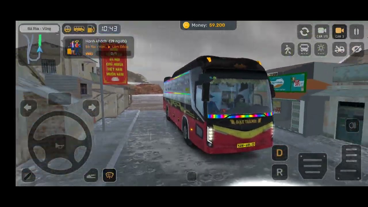 Coach bus simulator tập 04 kinh tế suy thái từ kim long xuống kia thôi kệ kk