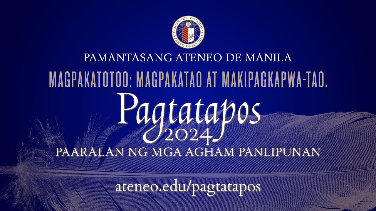 SOSS Commencement  | Pagtatapos 2024