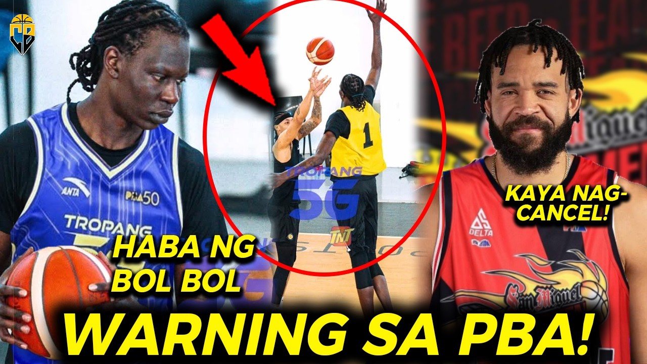 BOL BOL ng TNT may WARNING sa PBA! Kaya di naTULOY si Javale McGee sa PBA Commissioner's Cup!