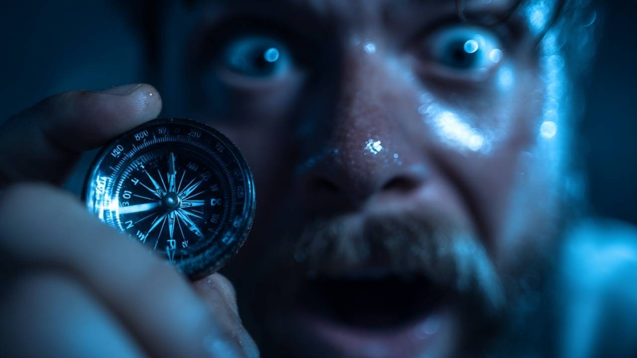 Почему в этих местах компас ломается?
