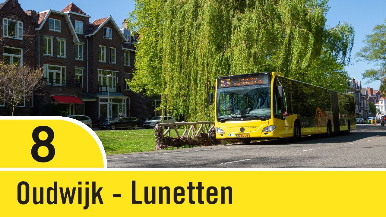 Trajectvideo | Lijn 8 | Wilhelminapark - Lunetten NS