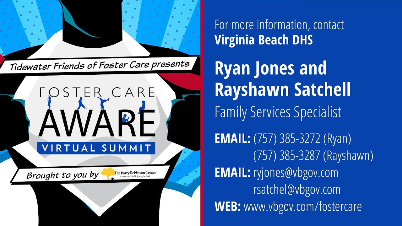 Meet: Virginia Beach Dept of Human Services  - TFFC Foster Care Aware Virtual Summit 2020