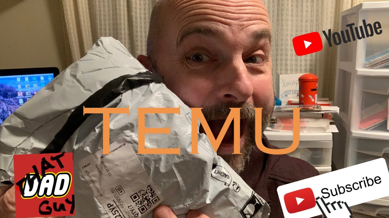 WARNING. Unboxing My Latest Temu Order: Stickers, Washi, and Clothing with That Dad Guy