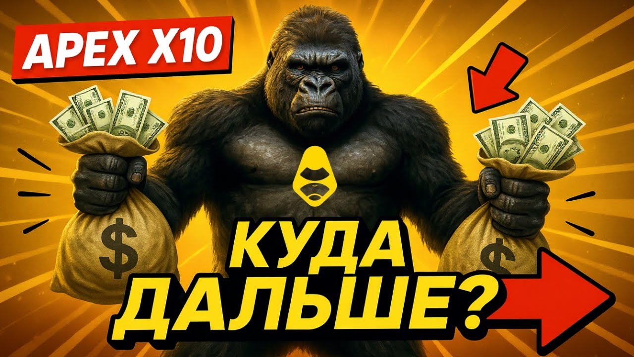 APEX ВЫРОС В 10 РАЗ! КУДА ДАЛЬШЕ? Я ЗАФИКСИРОВАЛ ПРИБЫЛЬ - НОВЫЙ ГЕМ