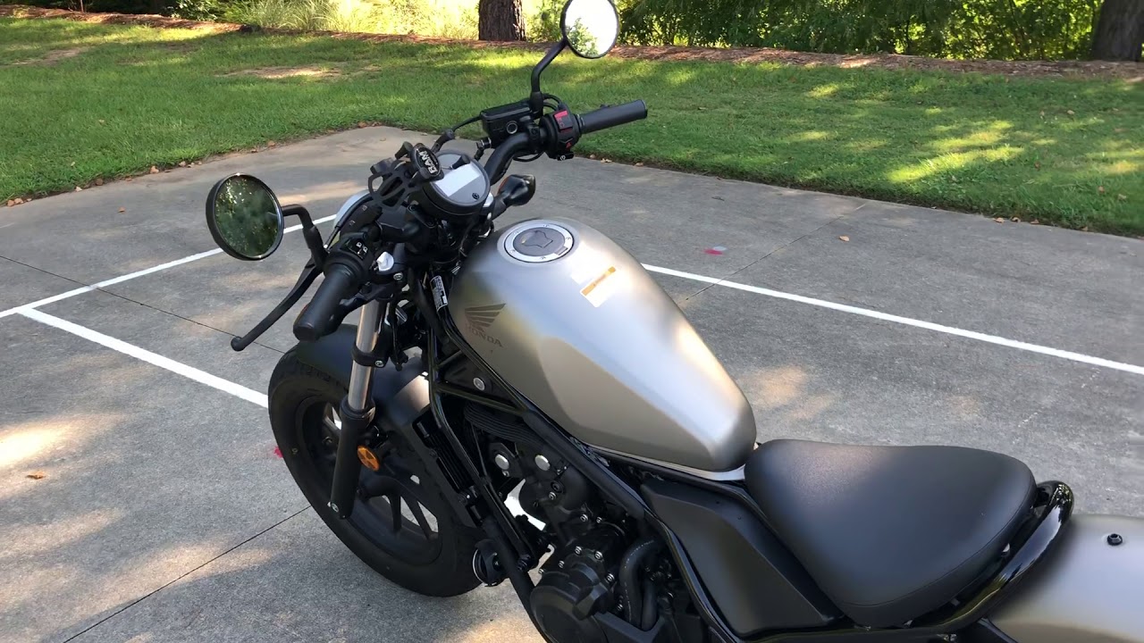 New motorcycle rider 2018 Honda Rebel 500 thoughts