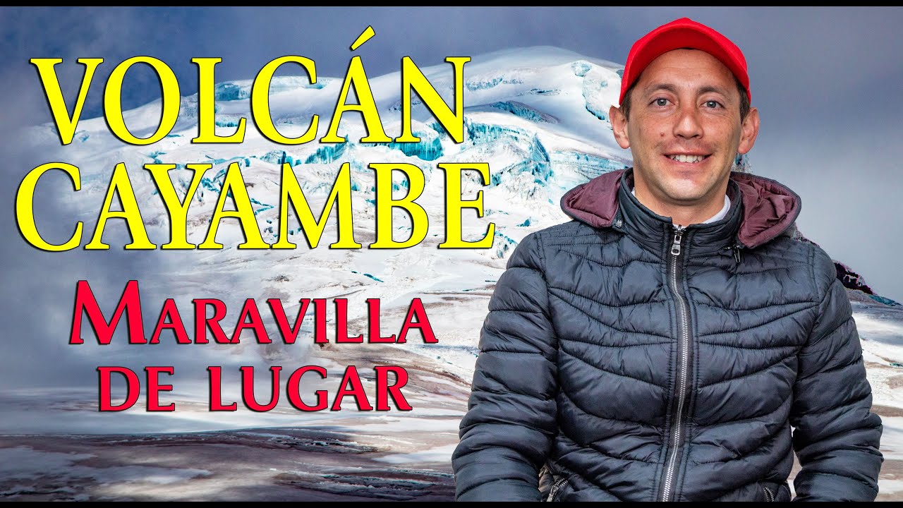 VOLCÁN CAYAMBE MARAVILLA DE LUGAR #ecuador #volcano