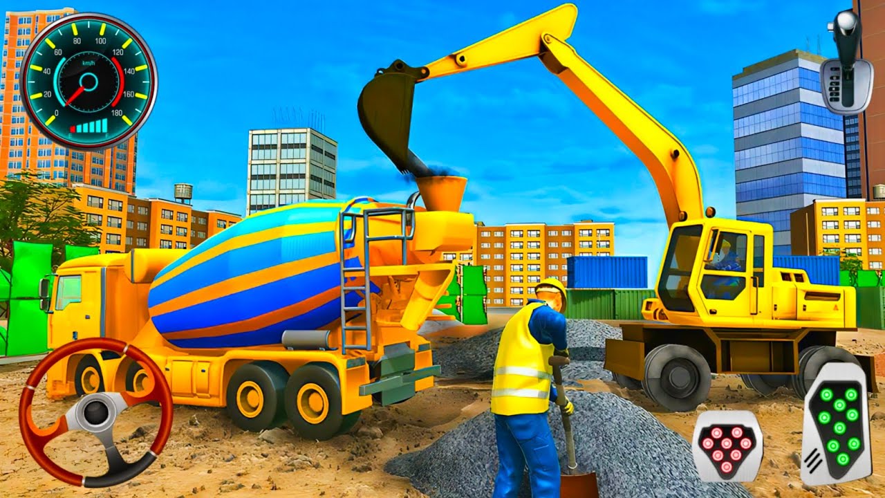 Construction 🚧 Simulator Mega Development Engineering Mission Android GamePlay