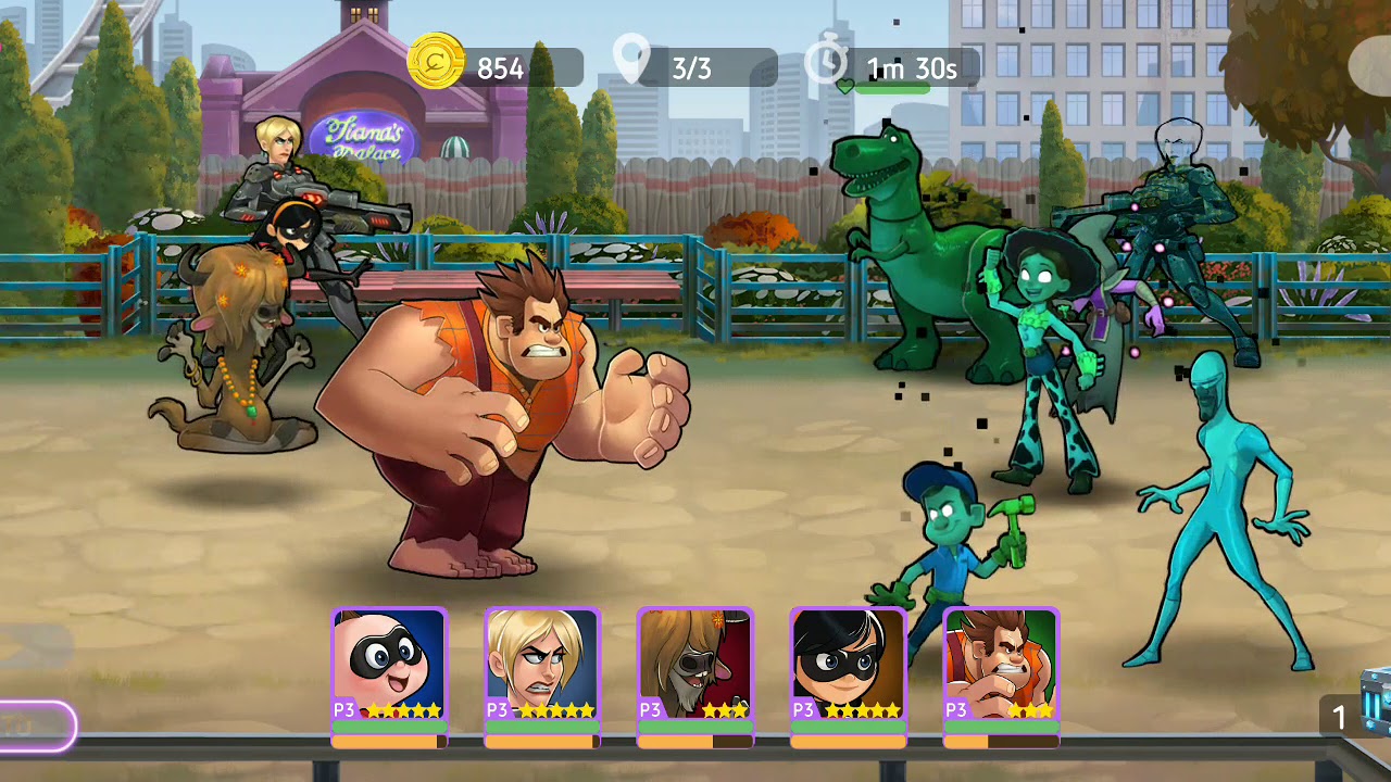 Disney Heroes: Battle Mode Chapter 10: Park Line (P1)