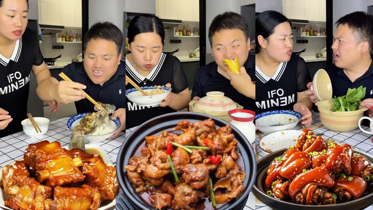 蠢老公想吃独食？我用'炖牛肉'砂锅套路他，打开一看全是青菜脸都绿了！【敏哥夫妇日常】