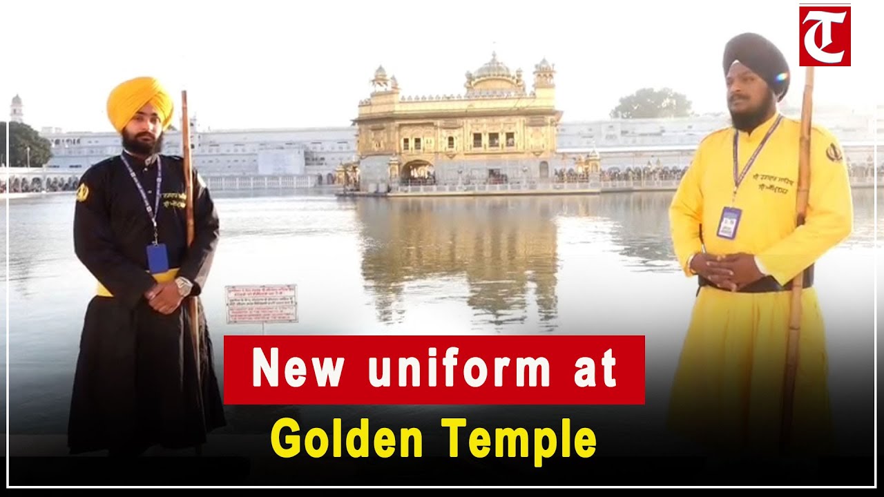 Golden Temple Sewadars get new look: SGPC introduces Yellow-Blue dress code. Watch