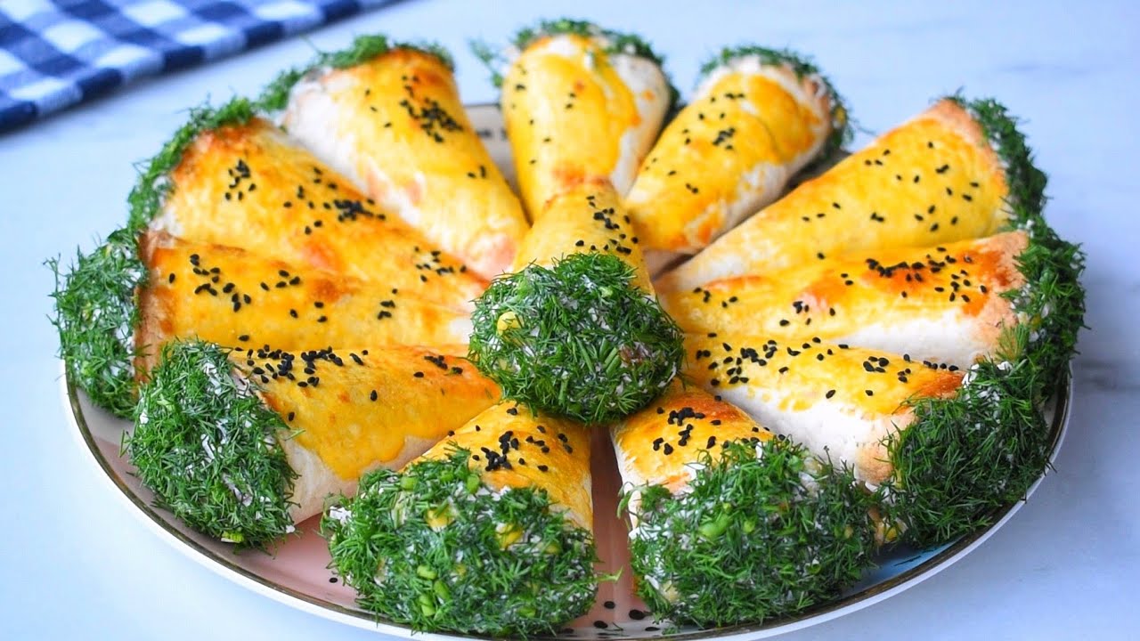O Kadar Lezzetli ve Doyurucu ki Her Öğün Yesem Bıkmam 😃 Az Malzemeli Çok Lezzetli Külah Salatası👍