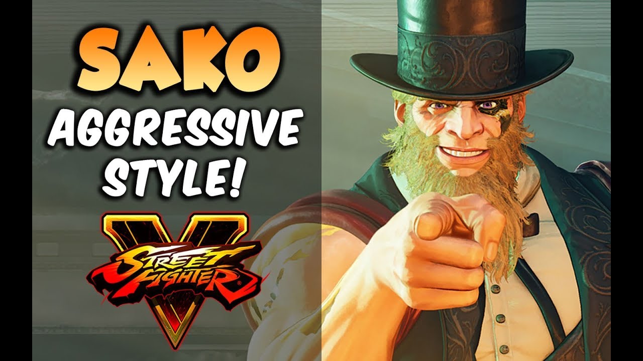 SAKO Is Very Aggressive With G! Street Fighter V Arcade Edition