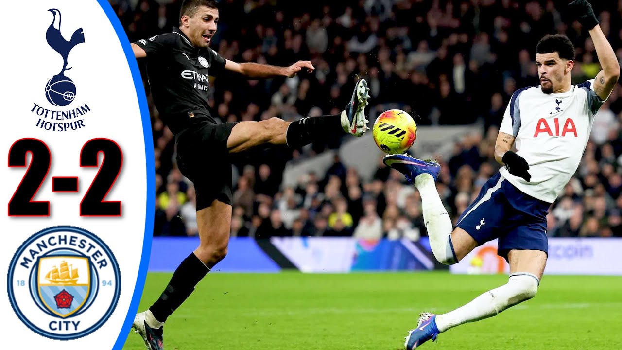 Тоттенхэм 2-2 Манчестер Сити Премьер-лига | Все голы/обзоры - 2026 | РАМАНТАДА! 🤣🤣🔥🔥🔥