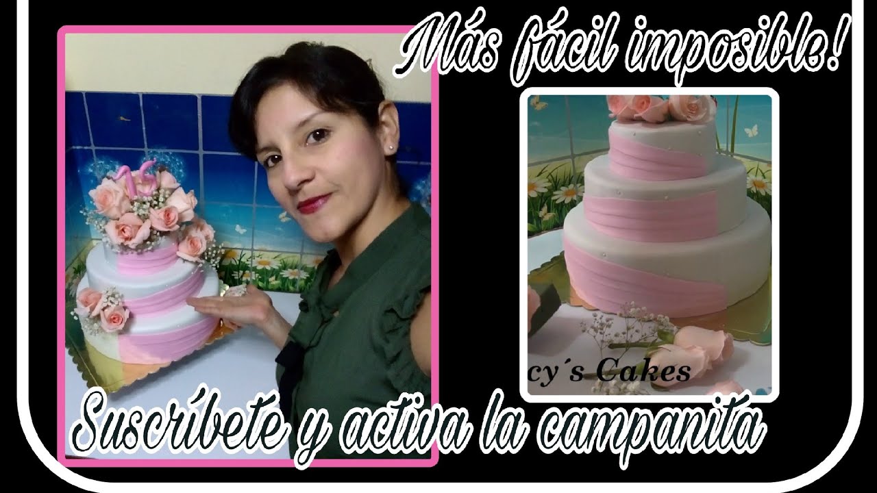 Decoración de pastel de 15 años nivel avanzado! Lucy´s Cakes