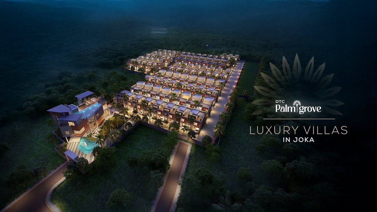Premium 3 & 4 BHK Villas Near Joka Metro - DTC Palm Grove