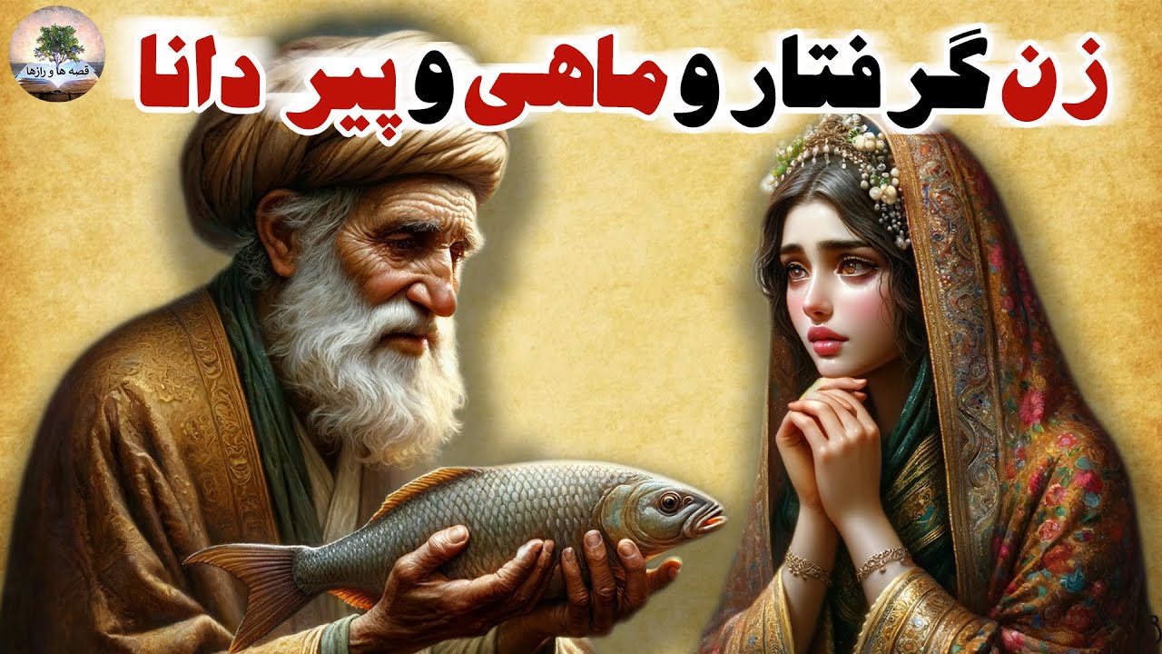 یعنی با این ماهی نجاتم می دی ای پیر دانا؟!⭐قصه های کهن و آموزنده⭐داستان های فارسی