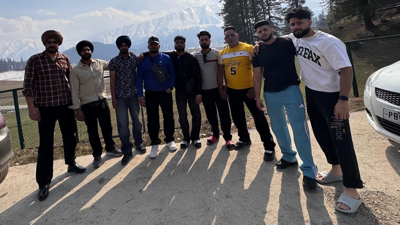 ਅੱਜ ਸਦਾ ਦੂਜਾ ਦਿਨ ਸੀ ਗੁਲਮਰਗ | GULMARG SRINAGAR | JAMMU KASHMIR #jammukashmir #srinagar #punjab 