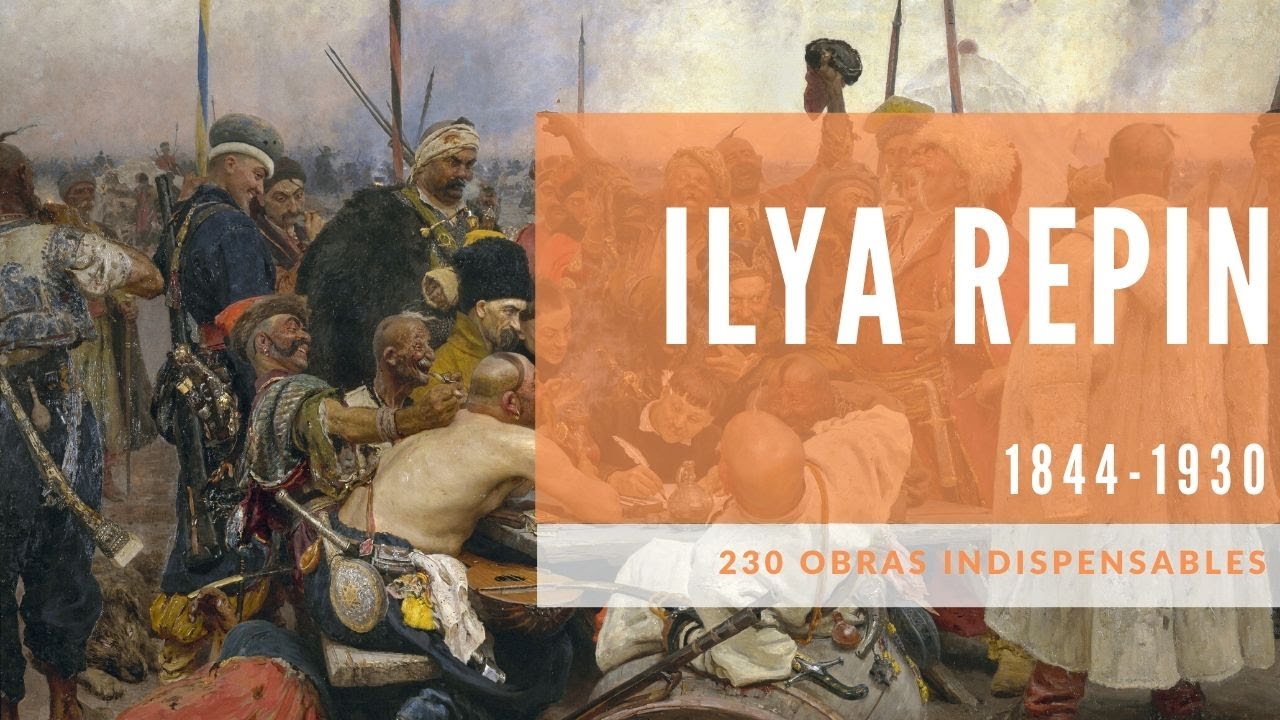 🥇 Ilya Repin: 230 obras indispensables del maestro del Realismo Social Ruso
