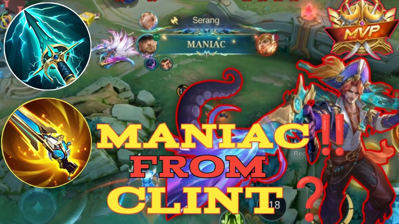 Hero Clint❓Terlalu Broken Damage Nya⁉️Mobile Legend : Bang Bang