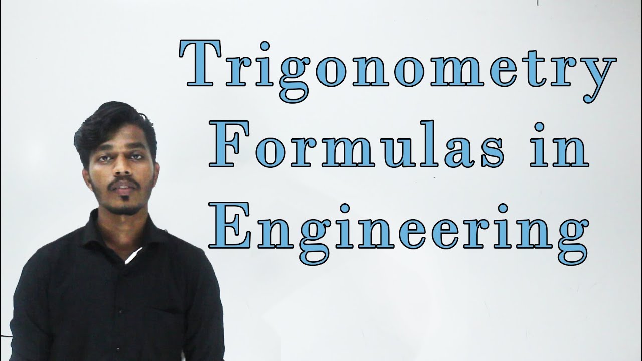 TRIGONOMETRY FORMULAS  FOR LAPLACE TRANSFORM. [Lec 1]