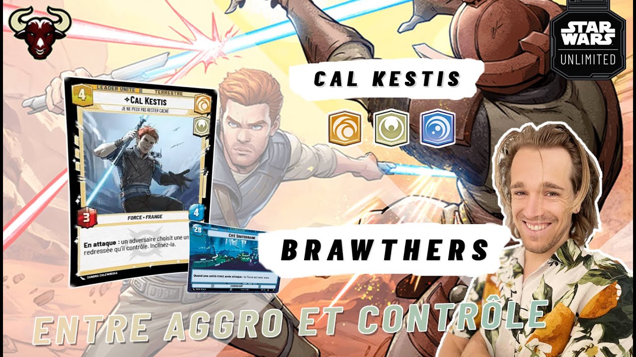 DECK CAL KESTIS BLEU - Star Wars : Unlimited [FR]