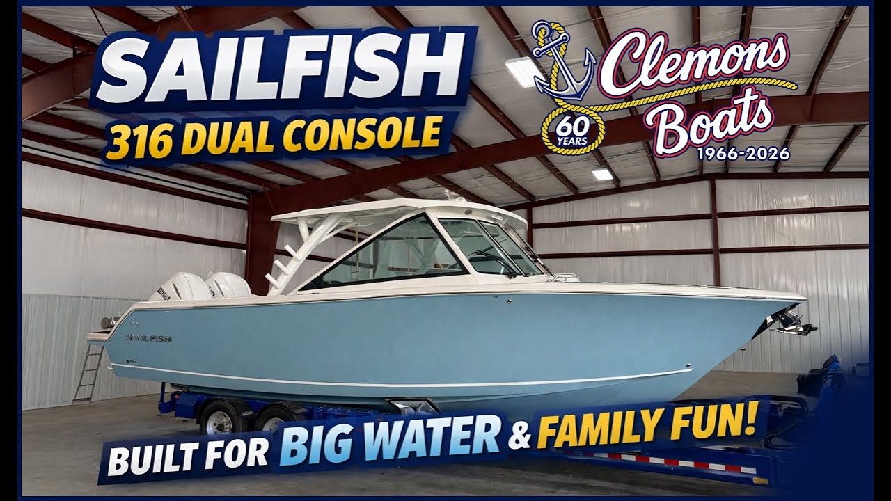 Why the Sailfish 316 DC Is One of the Best Dual Console Boats on the Water