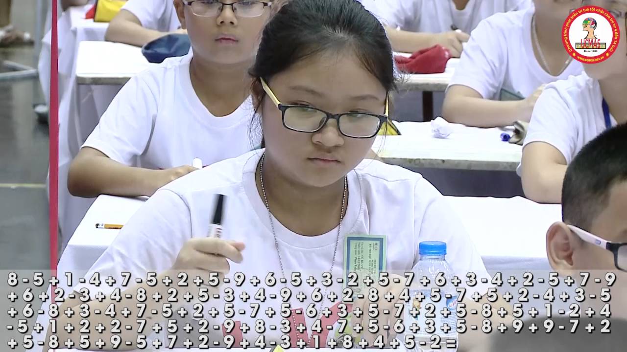 [UCMAS] - Tính nhanh siêu tốc - Thi học sinh giỏi quốc gia ucmas 2016