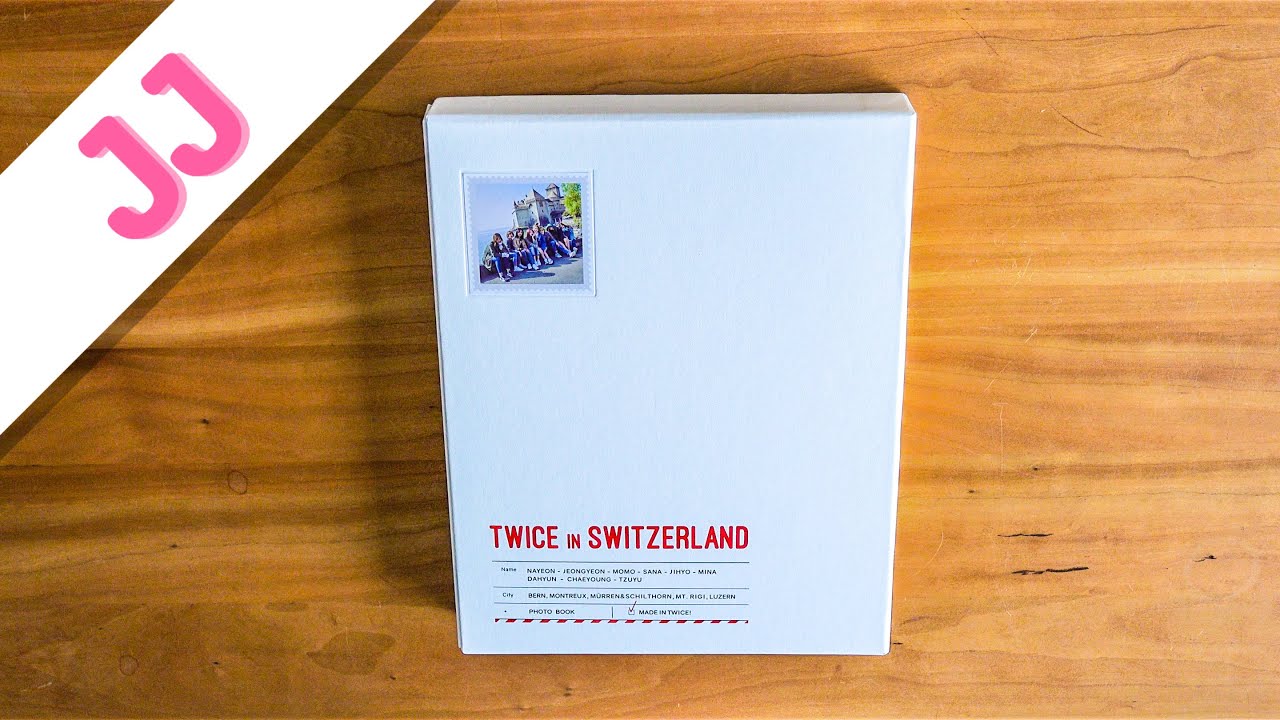 TWICE In Switzerland (TV5) - TWICE Photobook Unboxing | JJ Once