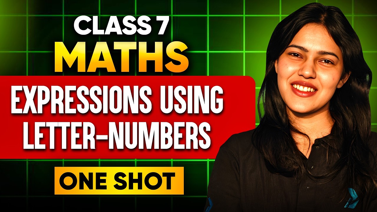 Class 7 Maths |🚀Expressions Using Letter Numbers One Shot | Pinky Ma'am #class7 #infinitylearn
