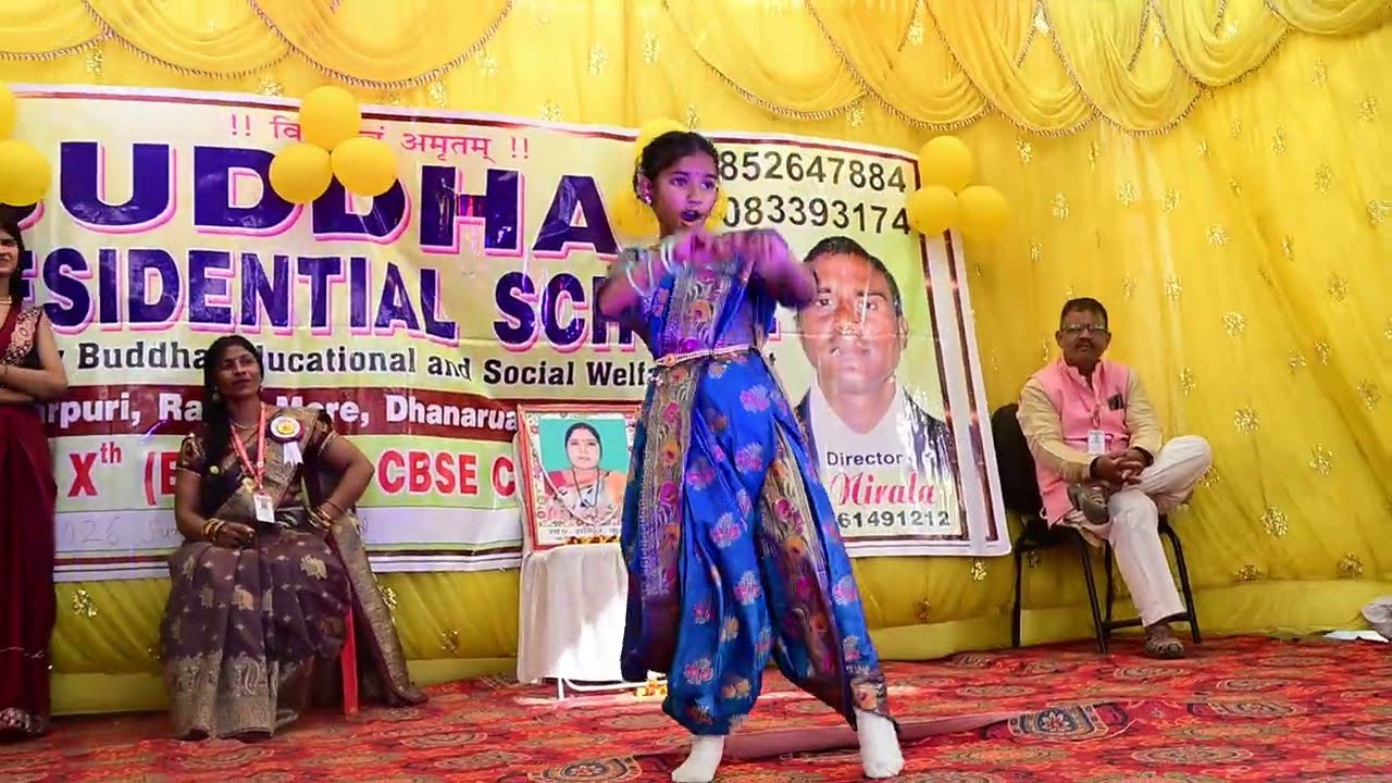 “Cute and energetic dance performance on Pinga song” @BuddhaResidentialSchool