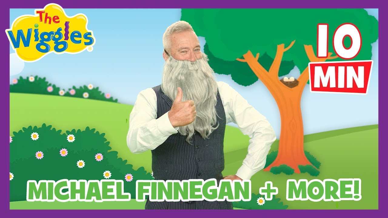Michael Finnegan 🎻, Simon Says ✋ & More Nursery Rhymes 🎶 The Wiggles Toddler Compilation