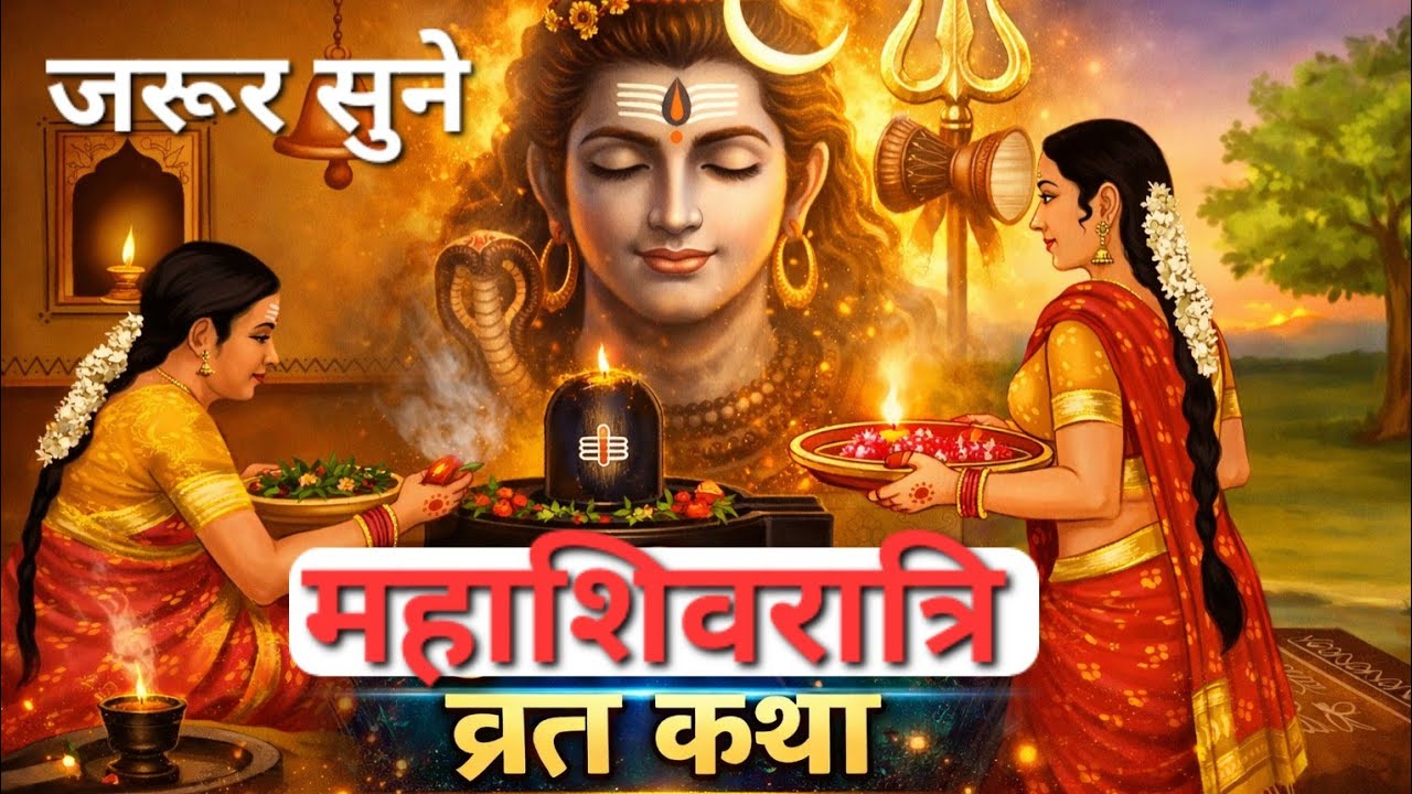 महाशिवरात्रि व्रत कथा | Shivratri Vrat Katha | भगवान शिव की पवित्र कथा | Mahashivratri 2026 Special