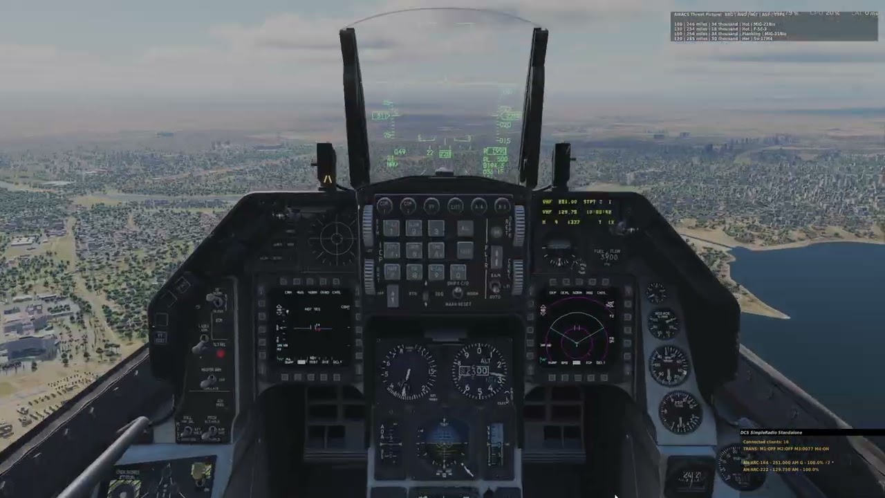 POV Pattern work F-16