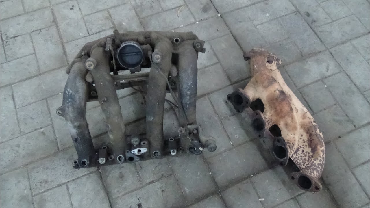 Установка навесного на двигатель М 102 2.3 Мерседес 124 .