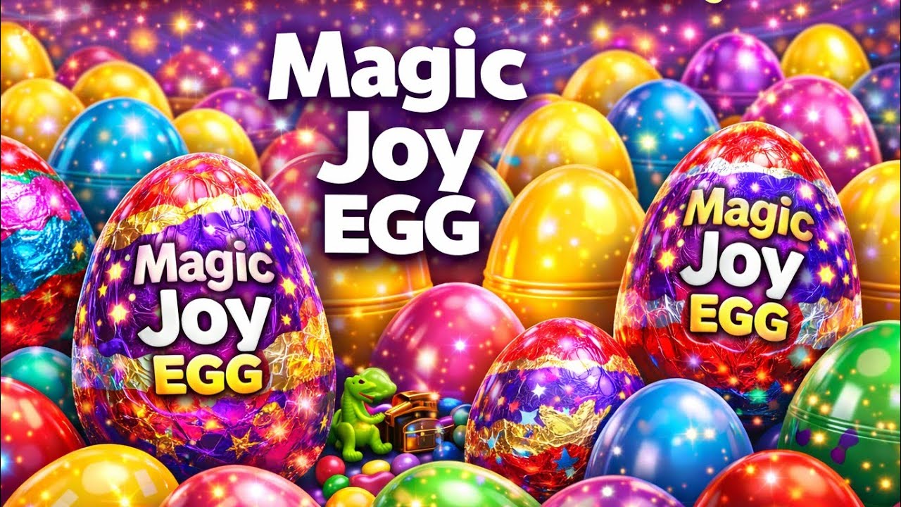 Magic Joy Egg Surprise Unboxing 😱 | What’s Inside? | Mega Mystery Reveal!