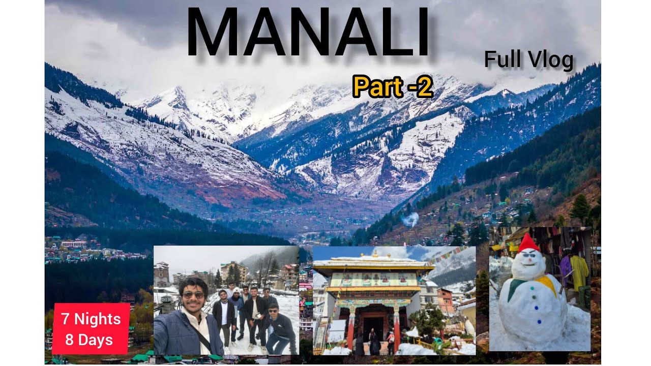 Manali Trip Vlog | Part 2 | Mall Road ,Hidimba Devi Temple 