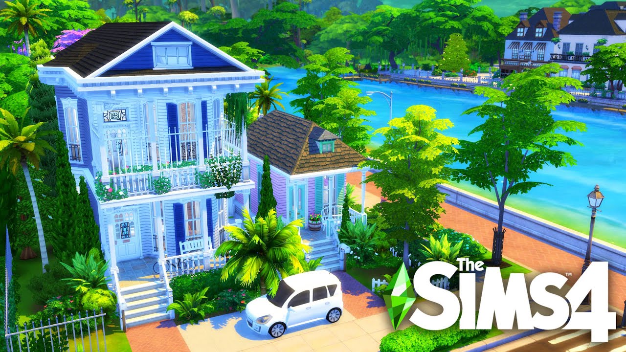 Оживленная Луизиана // Sims 4 Скоростное строительство