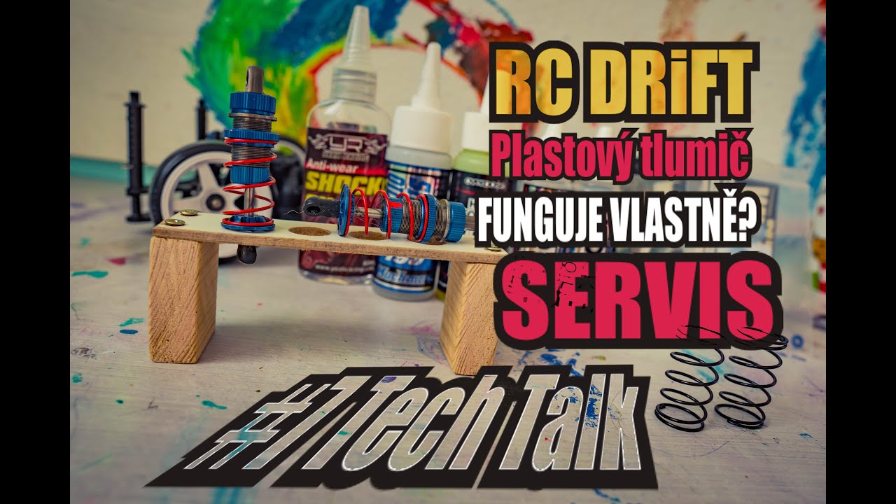 RC DRiFT - Tech Talk #7 - Plastové tlumiče