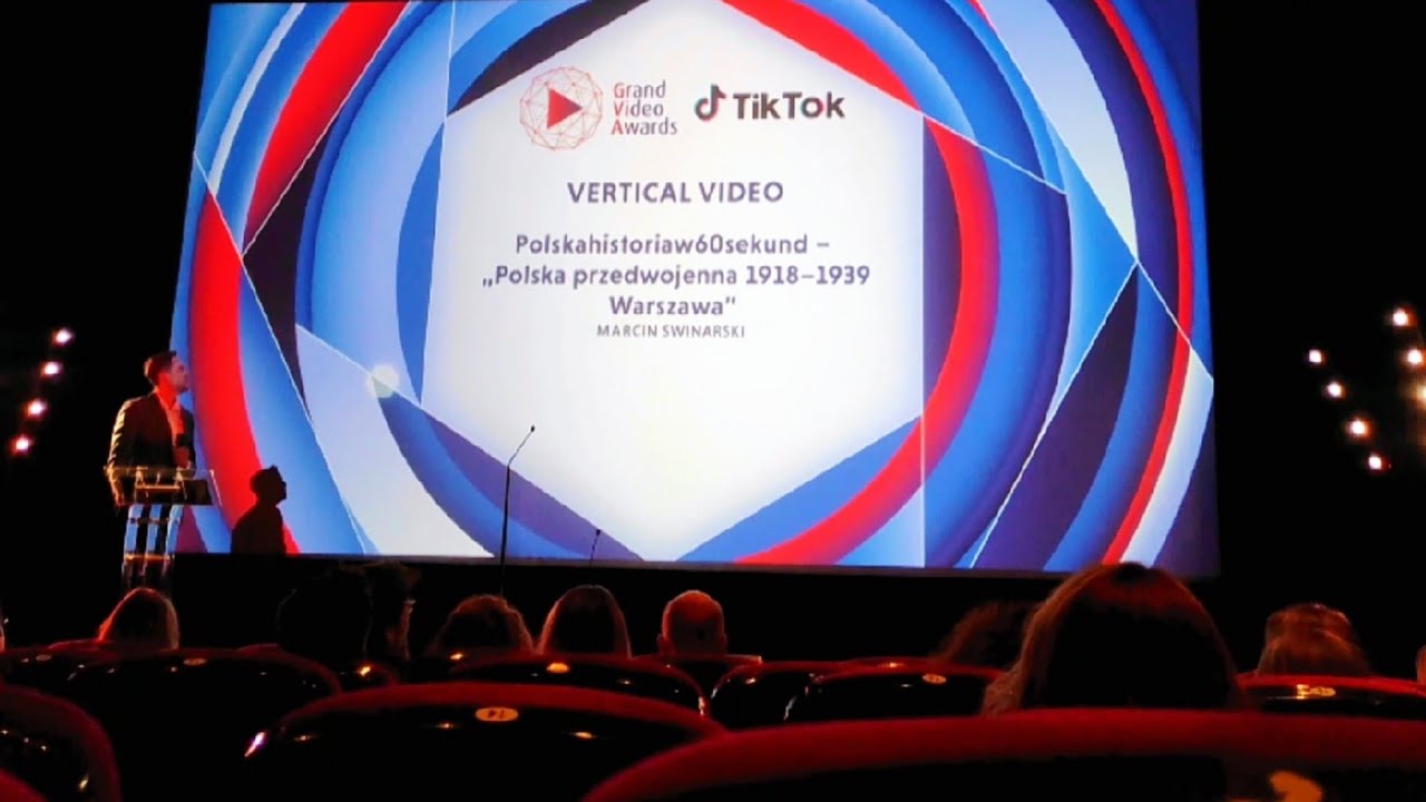 SWINARSKI VIDEO ART vertical Video nominated to final in Grand Video Awards 2022 Poland