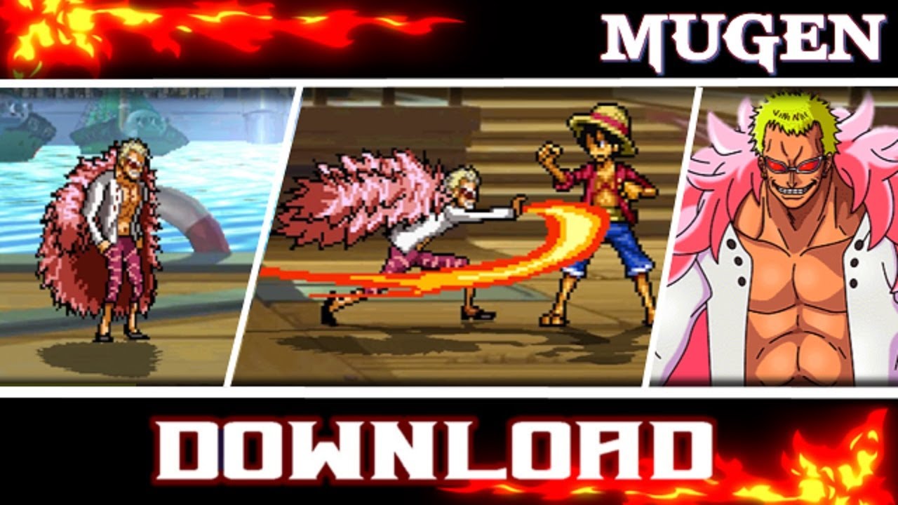 🔰 [ JUMP FORCE ] Doflamingo V.3 JUS - MUGEN JUS CHAR