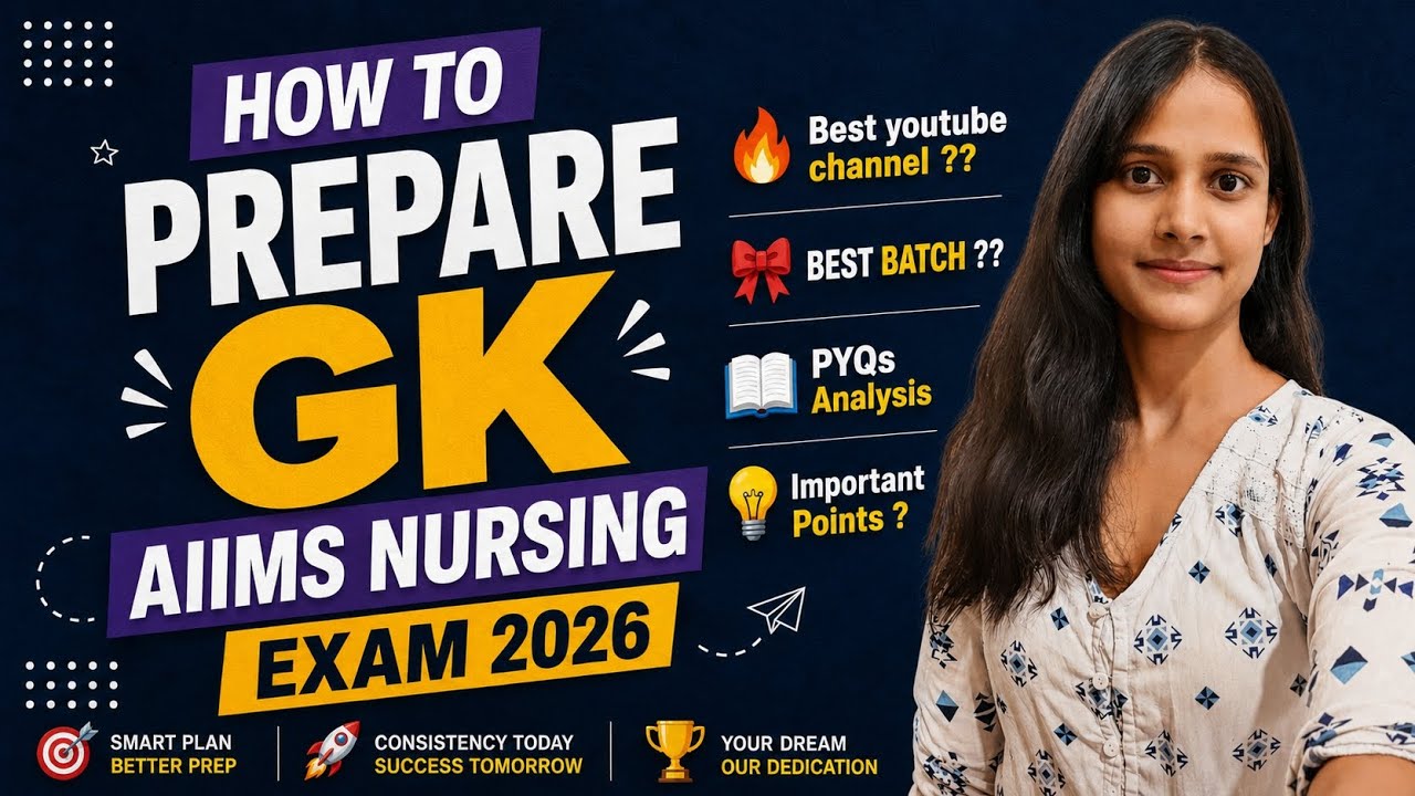 GK kaise padhe?? 🎯 AIIMS nursing 2026 🧑🏻&zwj;⚕️🩺#aiims #nursing #gk #strategy