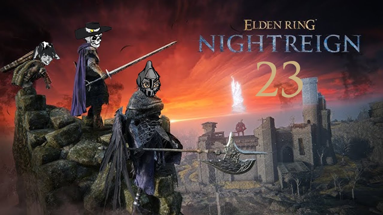 【ELDEN RING NIGHTREIGN】The battle against lag!【Ft. AB & Bobin & Weeb】
